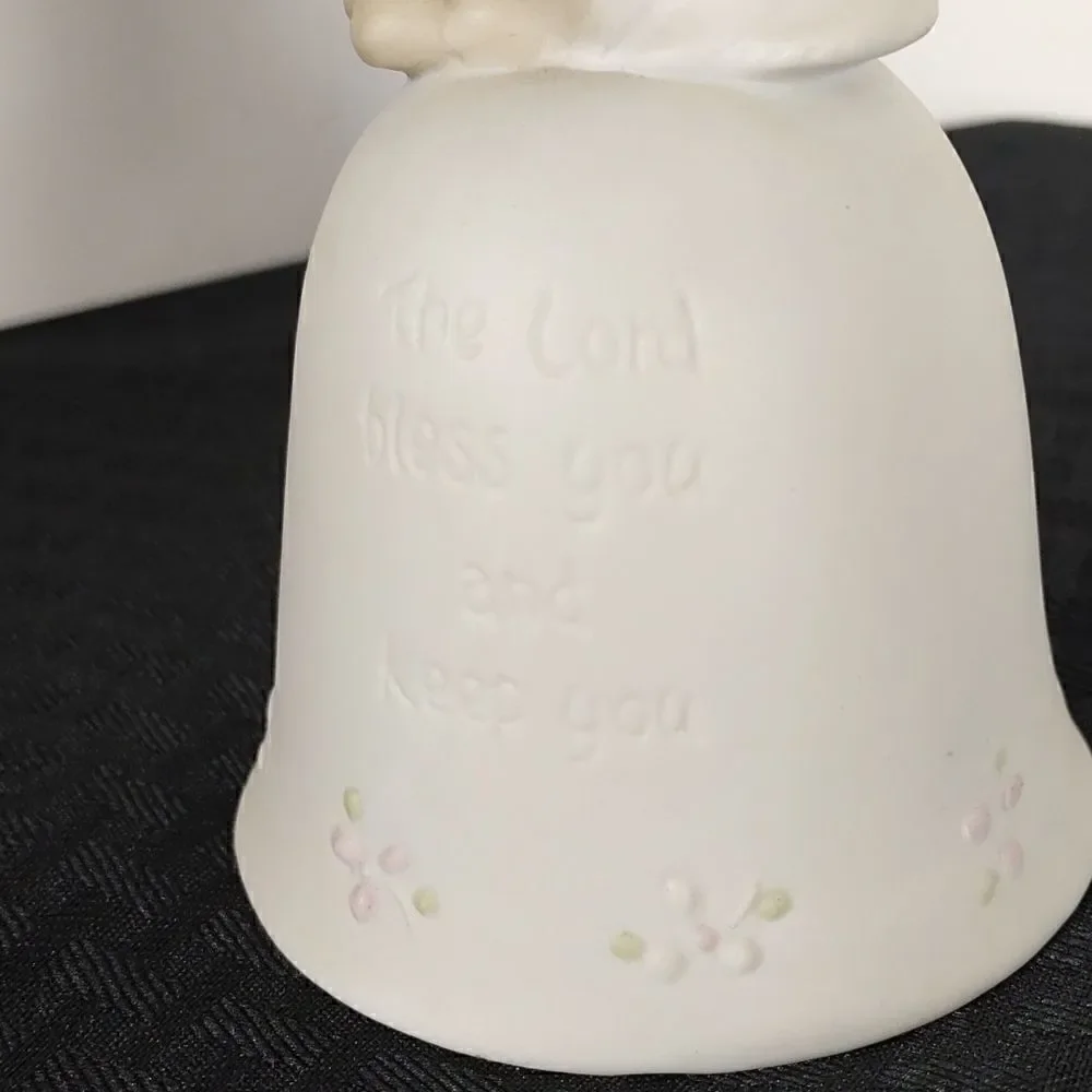 Bride & Groom Precious Moments Porcelain Bell.